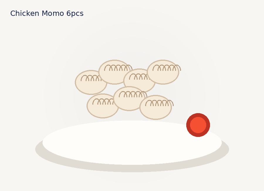 Chicken Momo 6pcs