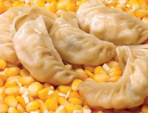 Corn Cheese Momo 6pcs
